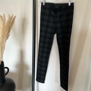 Anthropologie plaid leggings